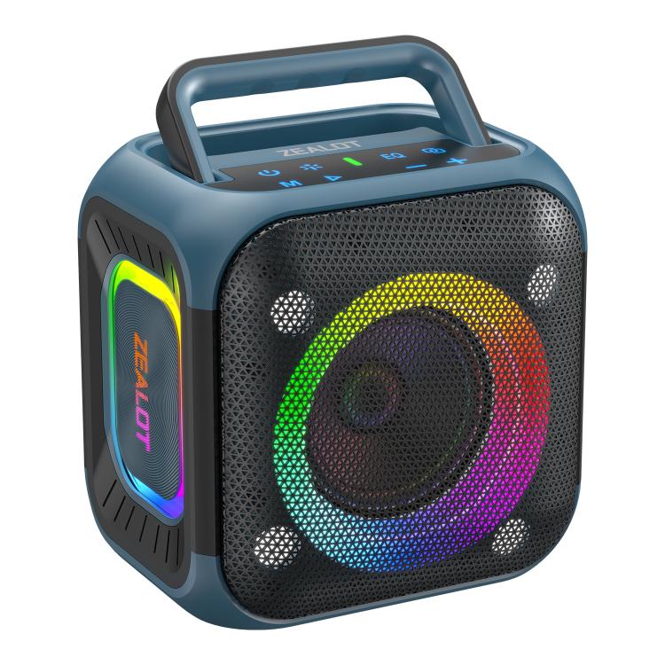 Zealot PT01 30W Portable Outdoor IPX6 RGB Stereo Bluetooth Speaker, PT01