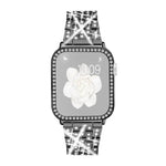 xDfind Bling Diamond Jewelry Metal Watch Band with Case, For Apple Watch Series 10 46mm, For Apple Watch Series 10 42mm, For Apple Watch Series 44mm, For Apple Watch Series 40mm, For Apple Watch Ultra 2 / 1 49mm, For Apple Watch Series 45mm            ...