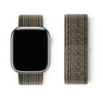 Basic Nylon Loop Watch Band with 3D Curved Film, For Apple Watch Series 40mm, For Apple Watch Ultra 2 / 1 49mm, For Apple Watch Series 45mm