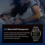 GTR3 1.43 inch AMOLED Screen Fitness Tracker Smart Watch Support Heart Rate Monitoring