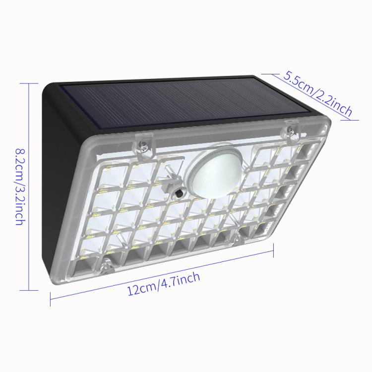 N775B Solar Dual-Color Sensor Wall Light