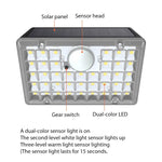 N775B Solar Dual-Color Sensor Wall Light