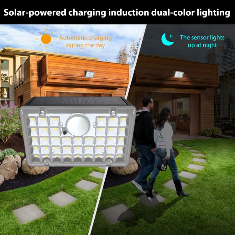 N775B Solar Dual-Color Sensor Wall Light