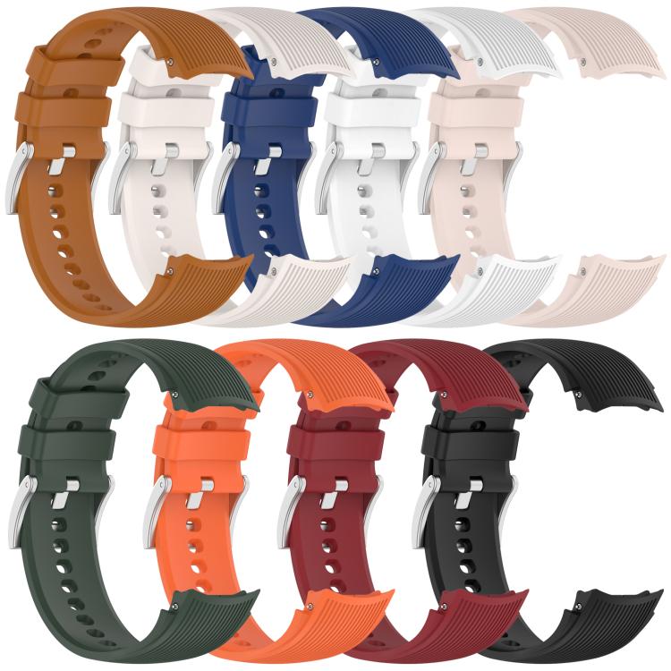 xDfind Silver Buckle Silicone Watch Band, For OPPO Watch X / X2 / OnePlus Watch 2
