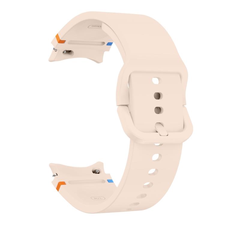 Plain Stitching Silicone Watch Band with 3D Curved Film, For Samsung Galaxy Watch5 Pro 45mm, For Samsung Galaxy Watch5 40mm, For Samsung Galaxy Watch4 44mm, For Samsung Galaxy Watch4 40mm