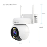 Srihome SH051 4MP 5X Optical Zoom PTZ HD Camera, SH051