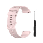 Quick Release Small Grid Texture Strap with Utility Knife, Size: Free Size 22mm, For Garmin Forerunner 745