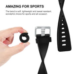 For Fitbit Versa 2 / Versa / Versa Lite xDfind Flat Holes Solid Color Silicone Watch Band, S, L