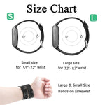For Fitbit Versa 2 / Versa / Versa Lite xDfind Flat Holes Solid Color Silicone Watch Band, S, L