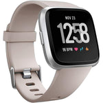 For Fitbit Versa 2 / Versa / Versa Lite xDfind Flat Holes Solid Color Silicone Watch Band, S, L