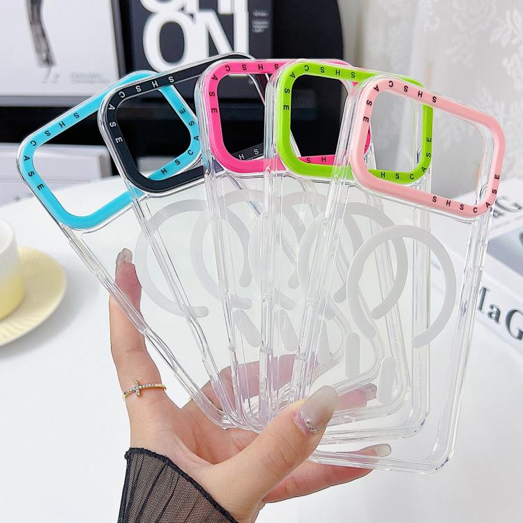 Color Contrast Lens Frame Transparent TPU Phone Case, For iPhone 17 Pro Max, For iPhone 17 Pro
