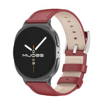 MIJOBS Genuine Leather Cowhide Watch Band, For Samsung Galaxy Watch8 / Watch8 Classic