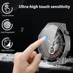 xDfind Graduated Style Tempered Film Integrated PC Watch Protective Cover, For Huawei Watch GT 5 Pro 46mm, For Huawei Watch GT 5 Pro 42mm
