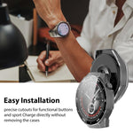 xDfind Graduated Style Tempered Film Integrated PC Watch Protective Cover, For Huawei Watch GT 5 Pro 46mm, For Huawei Watch GT 5 Pro 42mm
