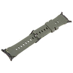 xDfind Black Connector Camouflage Print Silicone Watch Band, For Galaxy Watch Ultra2 2026 / 2025 / 1 2024, For Galaxy Watch9 / 8 / 8 Classic