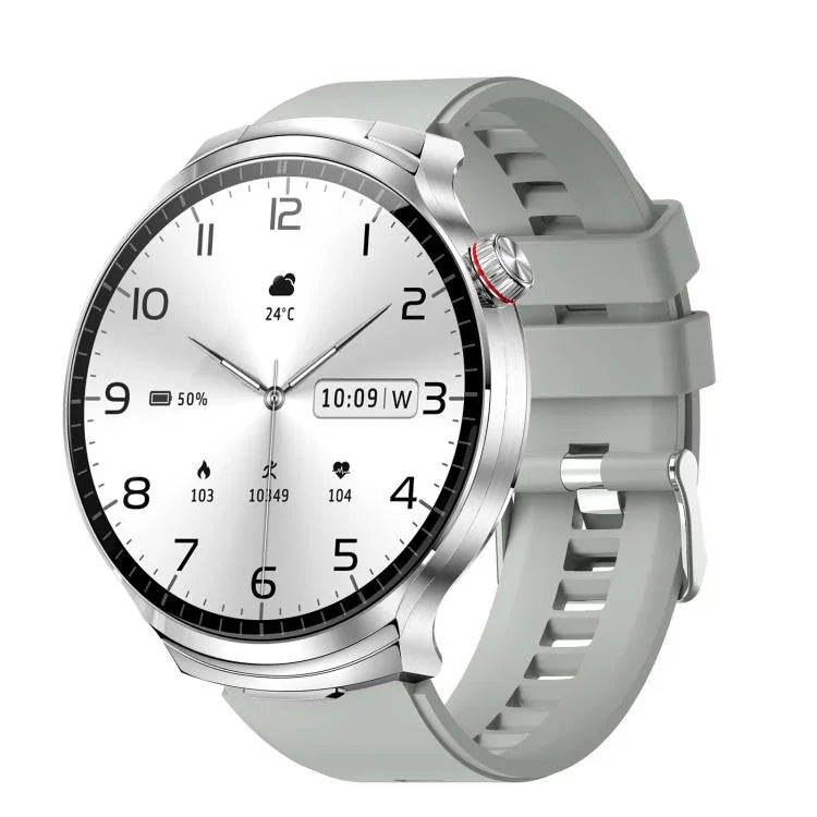 T100 1.85 inch Round Screen 2 in 1 Bluetooth Earphone IP67 Waterproof Smart Watch, Supports Blood Oxygen Monitoring