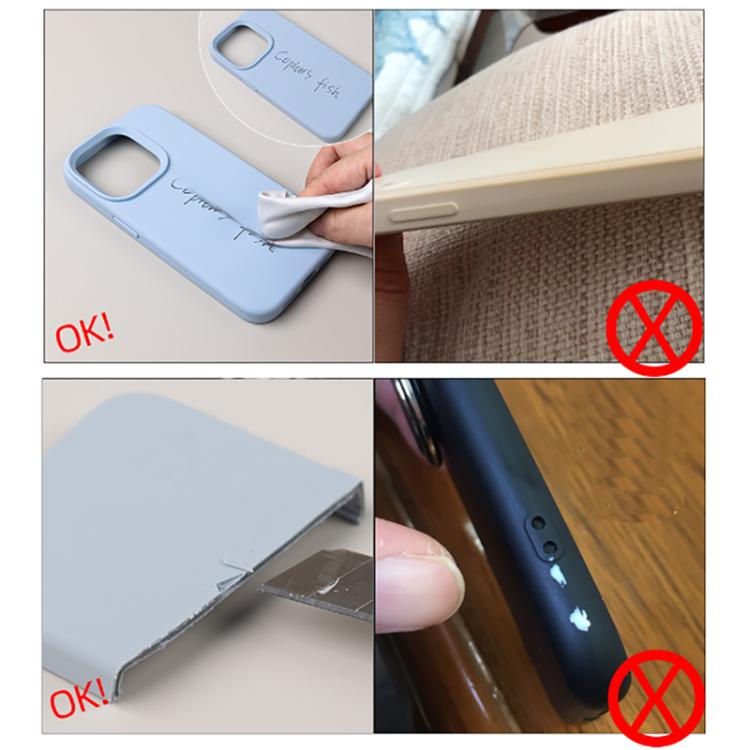 Pure Color Liquid Silicone Fine Pore Phone Case, For iPhone 17 Pro