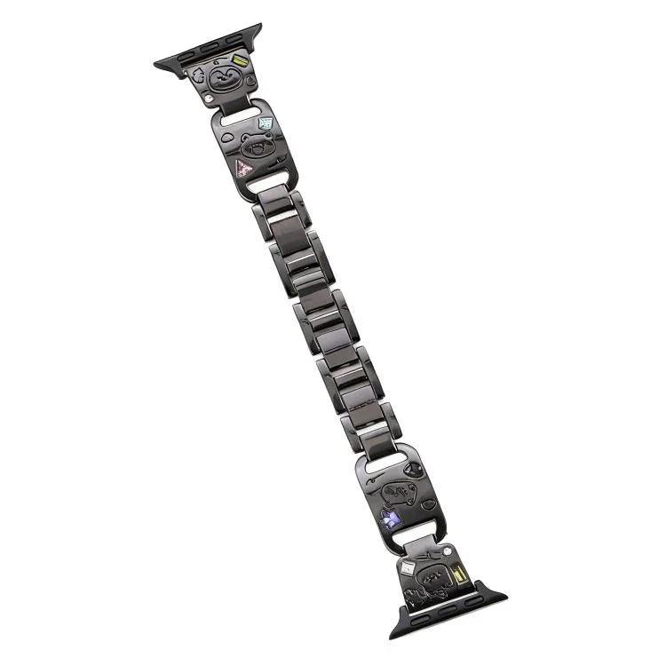 xDfind Happy Zoo Bracelet Diamond Metal Watch Band, For Apple Watch 42 / 44 / 45 / 46 / 49mm, For Apple Watch 38 / 40 / 41 / S11 42mm