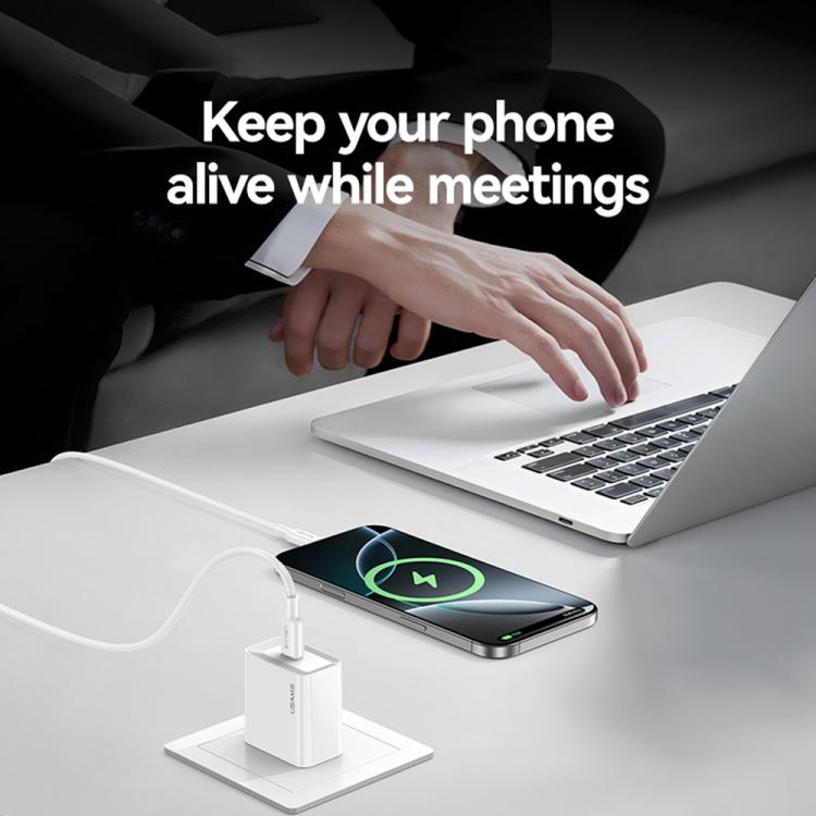 USAMS CC325 T69 PD 20W USB-C / Type-C Single Port Fast Charger, CC325