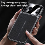 Cloud Dragon Pattern Plain Leather PC Phone Case, For iPhone 14 Pro Max