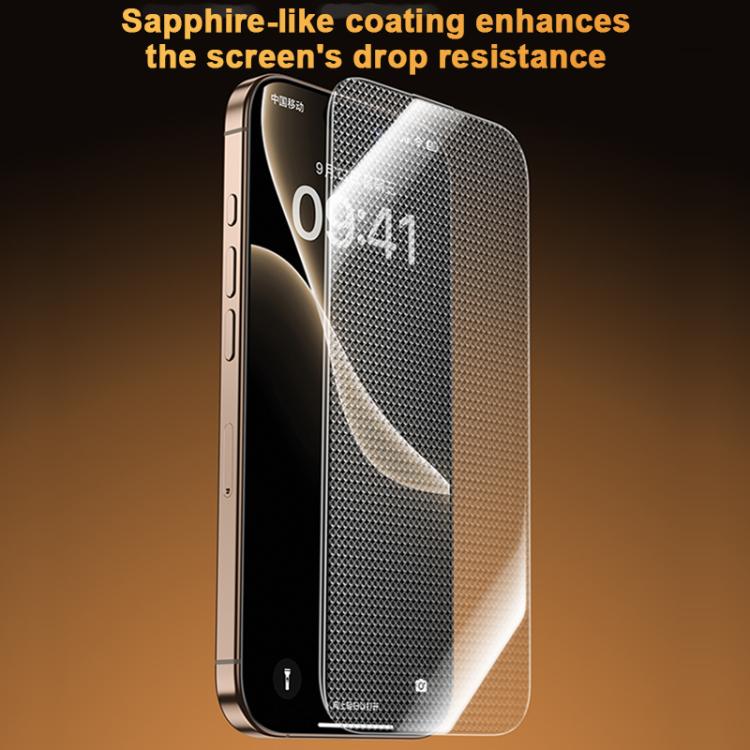 Benks King Kong Corning Hot-bend Full-glue DLC Tempered Film Quick-install Version, For iPhone 17 Pro Max, For iPhone 17 Pro