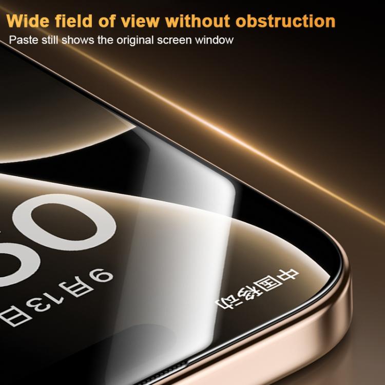 Benks King Kong Corning Hot-bend Full-glue DLC Tempered Film Quick-install Version, For iPhone 17 Pro Max, For iPhone 17 Pro