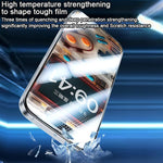 Benks Zero Curve Edge Gaming Frosted Tempered Screen Protector, For iPhone 17 Pro Max, For iPhone 17