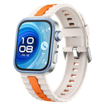 xDfind Sport Vertical Striped Two Color Silicone Watch Band, For Huawei Watch Fit 5 / Fit 5 Pro / Fit 4 Pro