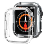 xDfind PC Frosted Hollow Half Coverage Watch Cover, For Apple Watch Series 6 / 5 / 4 / SE 44mm, For Apple Watch Series 6 / 5 / 4 / SE 40mm, For Apple Watch Series 11 46mm / 10 46mm, For Apple Watch Series 11 42mm / 10 42mm
