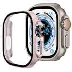 xDfind Tempered Glass Film Integrated PC Watch Cover, For Apple Watch Series 6 / 5 / 4 / SE 44mm, For Apple Watch Series 6 / 5 / 4 / SE 40mm, For Apple Watch Series 11 46mm / 10 46mm, For Apple Watch Series 11 42mm / 10 42mm