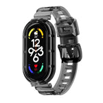 xDfind Glacier Armor Integrated Cover TPU Watch Band, For Xiaomi Smart Band 10 / 9 / 8