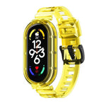 xDfind Glacier Armor Integrated Cover TPU Watch Band, For Xiaomi Smart Band 10 / 9 / 8