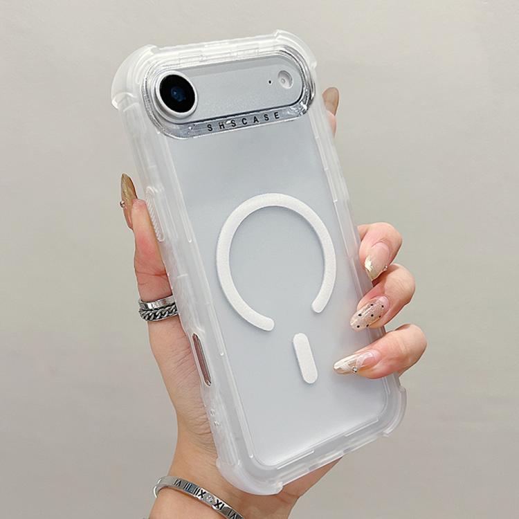 Transparent Matte TPU Hybrid PC 3-in-1 MagSafe Phone Case, For iPhone 17 Pro Max, For iPhone 17 Pro, For iPhone 17, For iPhone Air, For iPhone 16 Pro Max, For iPhone 16 Pro, For iPhone 16 Plus, For iPhone 16