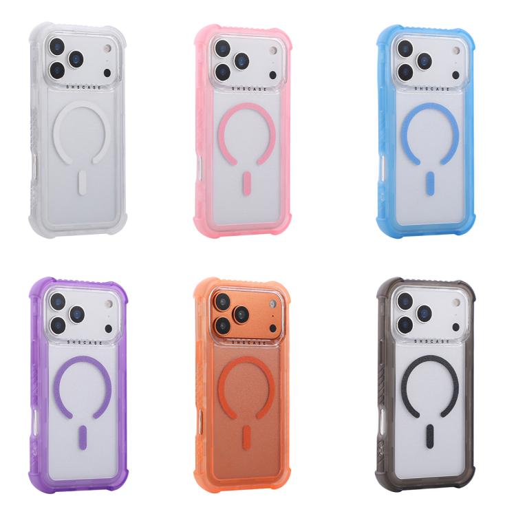 Transparent Matte TPU Hybrid PC 3-in-1 MagSafe Phone Case with Wrist Strap, For iPhone 13 Pro Max, For iPhone 13 Pro, For iPhone 13, For iPhone 12 Pro Max