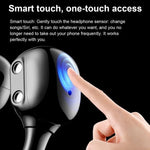 D12 2.01 inch TFT Screen Smart Bluetooth Watch & Headphone 2 in 1 Support Wireless Calling