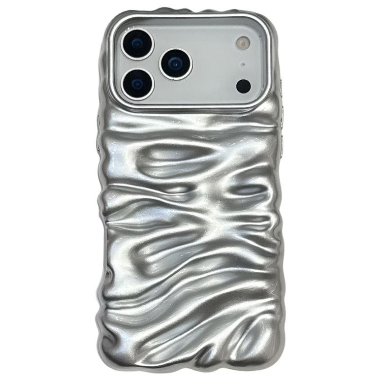 Cream Texture Electroplating TPU Full Coverage Phone Case, For iPhone 17 Pro Max, For iPhone 17 Pro