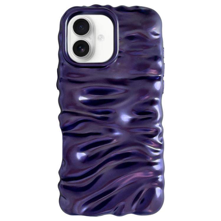 Cream Texture Electroplating TPU Full Coverage Phone Case, For iPhone 17, For iPhone 16 Pro Max, For iPhone 16 Pro, For iPhone 16