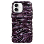 Cream Texture Electroplating TPU Full Coverage Phone Case, For iPhone 17, For iPhone 16 Pro Max, For iPhone 16 Pro, For iPhone 16