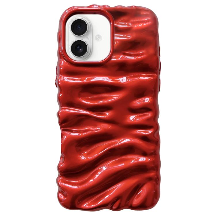 Cream Texture Electroplating TPU Full Coverage Phone Case, For iPhone 17, For iPhone 16 Pro Max, For iPhone 16 Pro, For iPhone 16