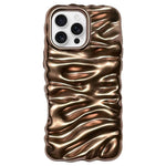 Cream Texture Electroplating TPU Full Coverage Phone Case, For iPhone 17, For iPhone 16 Pro Max, For iPhone 16 Pro, For iPhone 16
