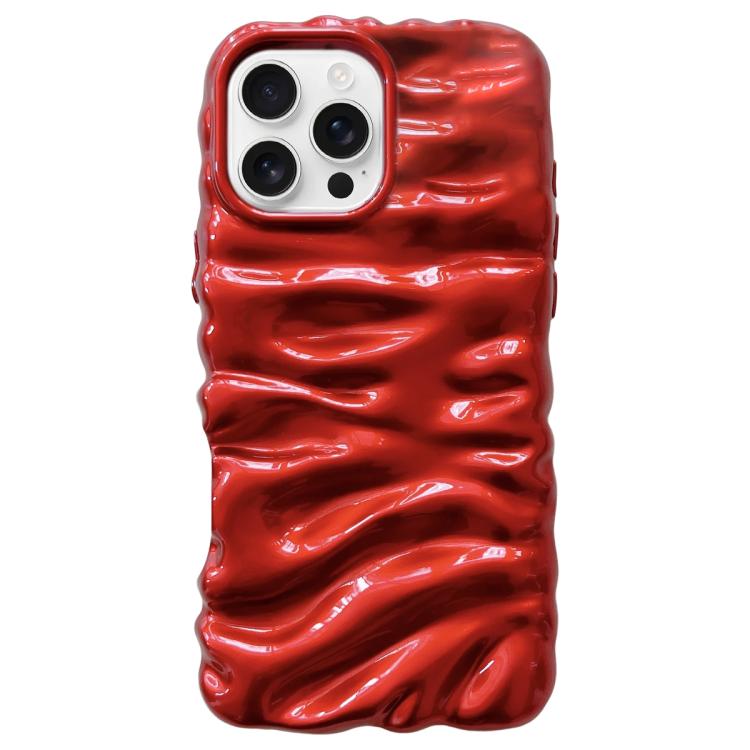 Cream Texture Electroplating TPU Full Coverage Phone Case, For iPhone 17, For iPhone 16 Pro Max, For iPhone 16 Pro, For iPhone 16