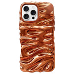 Cream Texture Electroplating TPU Full Coverage Phone Case, For iPhone 17, For iPhone 16 Pro Max, For iPhone 16 Pro, For iPhone 16