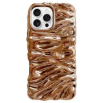 Cream Texture Electroplating TPU Full Coverage Phone Case, For iPhone 17, For iPhone 16 Pro Max, For iPhone 16 Pro, For iPhone 16