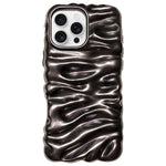 Cream Texture Electroplating TPU Full Coverage Phone Case, For iPhone 16 Pro, For iPhone 16, For iPhone 15 Pro Max, For iPhone 15 Pro