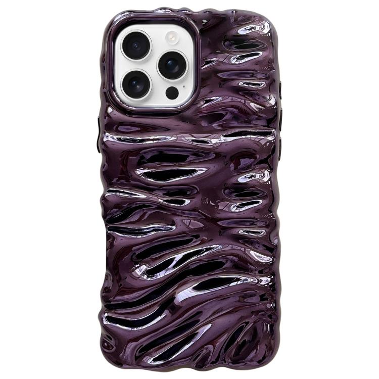 Cream Texture Electroplating TPU Full Coverage Phone Case, For iPhone 17, For iPhone 16 Pro Max, For iPhone 16 Pro, For iPhone 16