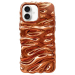 Cream Texture Electroplating TPU Full Coverage Phone Case, For iPhone 17, For iPhone 16 Pro Max, For iPhone 16 Pro, For iPhone 16