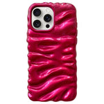 Cream Texture Electroplating TPU Full Coverage Phone Case, For iPhone 16 Pro, For iPhone 16, For iPhone 15 Pro Max, For iPhone 15 Pro