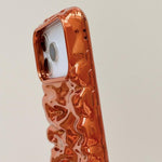 Cream Texture Electroplating TPU Full Coverage Phone Case, For iPhone 13