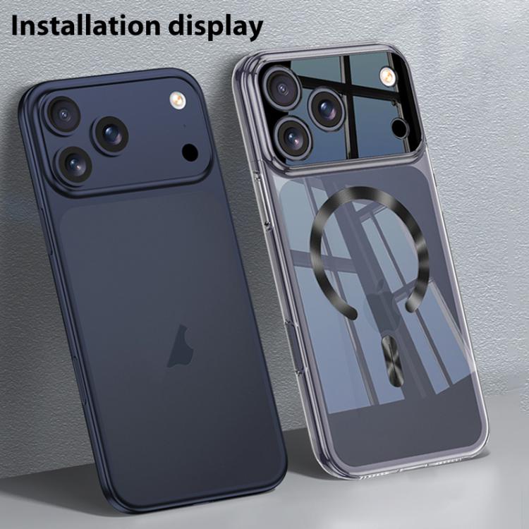 GKK Phantom CD Pattern Magnetic MagSafe Transparent Phone Case, For iPhone 17 Pro Max, For iPhone 17 Pro
