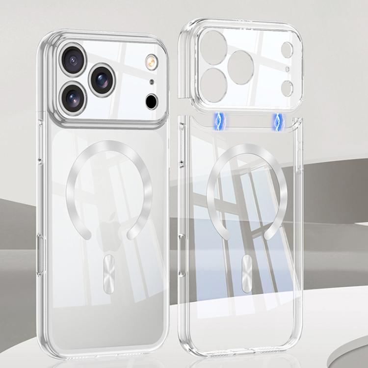 GKK Phantom CD Pattern Magnetic MagSafe Transparent Phone Case, For iPhone 17 Pro Max, For iPhone 17 Pro